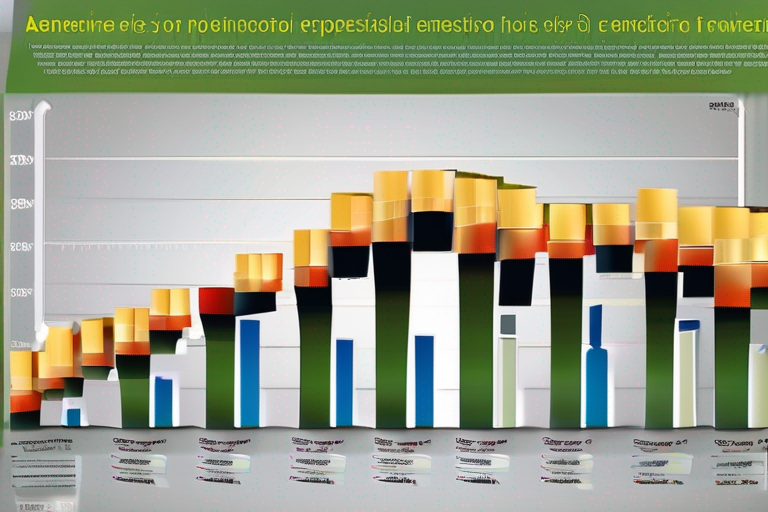 Ambiente profesional con elementos que representan crecimiento financiero y estabilidad