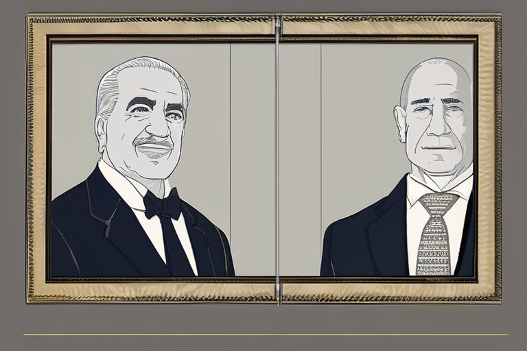 Retrato profesional de Carlos Mendoza, empresario de mediana edad con traje formal